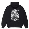 画像1: WACKO MARIA/BOB MARLEY / HOODED SWEAT SHIRT（BLACK）［プルオーバーパーカー-24秋冬］ (1)