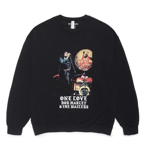 他の写真1: WACKO MARIA/BOB MARLEY / SWEAT SHIRT（BLACK）［クルースウェット-24秋冬］