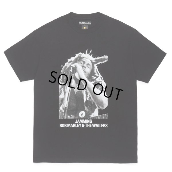 画像1: WACKO MARIA/BOB MARLEY / T-SHIRT（BLACK）［プリントT-24秋冬］