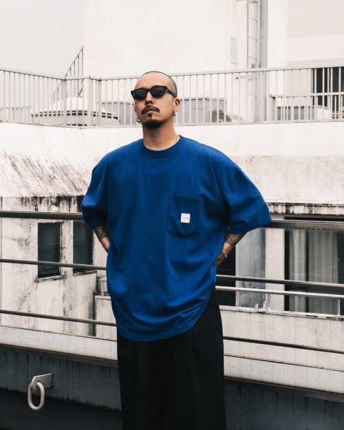 他の写真2: COOTIE PRODUCTIONS/Garment Dyed Error Fit S/S Tee（Blue）［エラーフィットポケT-24秋冬］