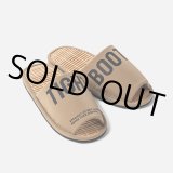 【30%OFF】TIGHTBOOTH/BIG LABEL ROOM SANDAL（Khaki）［ルームサンダル-24夏］