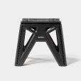 画像4: TIGHTBOOTH/LABEL LOGO FOLDING STOOL（Black）［フォールディングスツール-24夏］