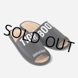 TIGHTBOOTH/BIG LABEL ROOM SANDAL（Black）［ルームサンダル-24夏］