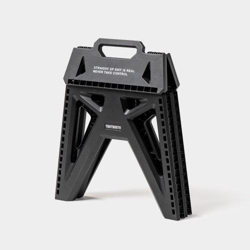 他の写真2: TIGHTBOOTH/LABEL LOGO FOLDING STOOL（Black）［フォールディングスツール-24夏］