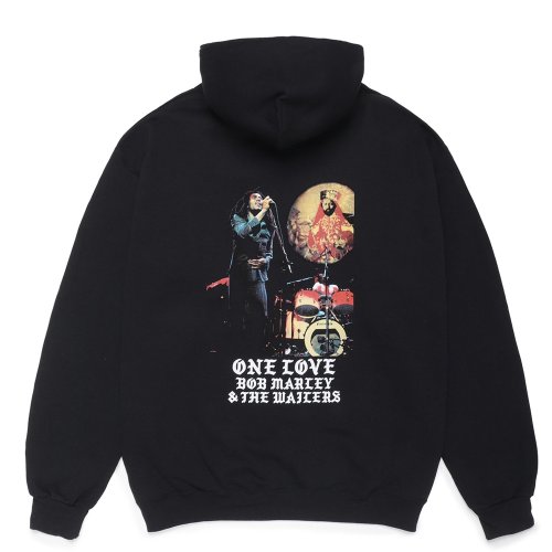 他の写真2: WACKO MARIA/BOB MARLEY / HOODED SWEAT SHIRT（BLACK）［プルオーバーパーカー-24秋冬］