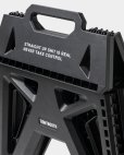 画像10: TIGHTBOOTH/LABEL LOGO FOLDING STOOL（Black）［フォールディングスツール-24夏］