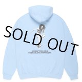 WACKO MARIA/BOB MARLEY / HOODED SWEAT SHIRT（BLUE）［プルオーバーパーカー-24秋冬］