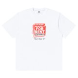 BlackEyePatch/JUST RENT IT TEE（WHITE）