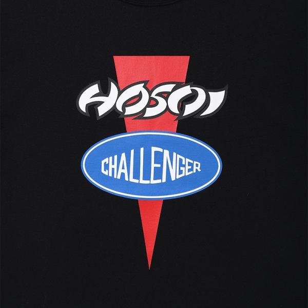 画像3: CHALLENGER/FRONT LOGO TEE（×HOSOI）（BLACK）［プリントT-24秋冬］