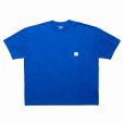 画像1: COOTIE PRODUCTIONS/Garment Dyed Error Fit S/S Tee（Blue）［エラーフィットポケT-24秋冬］ (1)