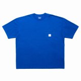 COOTIE PRODUCTIONS/Garment Dyed Error Fit S/S Tee（Blue）［エラーフィットポケT-24秋冬］