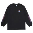 画像2: CHALLENGER/LOGO L/S TEE（×HOSOI）（BLACK）［プリント長袖T-24秋冬］ (2)