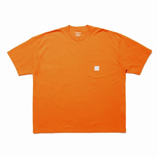 画像1: COOTIE PRODUCTIONS/Garment Dyed Error Fit S/S Tee（Orange）［エラーフィットポケT-24秋冬］