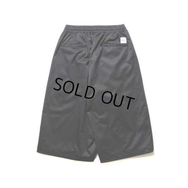 画像2: COOTIE PRODUCTIONS/Polyester Twill 2 Tuck Track Shorts（Black）［2タックトラックショーツ-24秋冬］