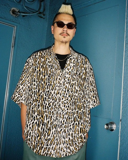 他の写真2: WACKO MARIA/LEOPARD HAWAIIAN SHIRT（BEIGE）［レオパードハワイアンシャツ-24秋冬］