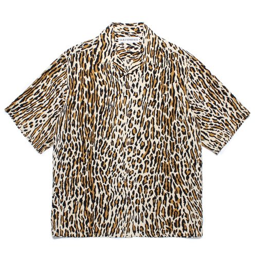 他の写真1: WACKO MARIA/LEOPARD HAWAIIAN SHIRT（BEIGE）［レオパードハワイアンシャツ-24秋冬］