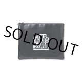 BlackEyePatch/OG LABEL ZIP POUCH（BLACK）