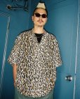 画像2: WACKO MARIA/LEOPARD HAWAIIAN SHIRT（BEIGE）［レオパードハワイアンシャツ-24秋冬］ (2)