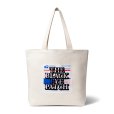 画像1: BlackEyePatch/PRIORITY LABEL BIG TOTE（NATURAL） (1)