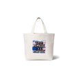 画像1: BlackEyePatch/PRIORITY LABEL MEDIUM TOTE（NATURAL） (1)