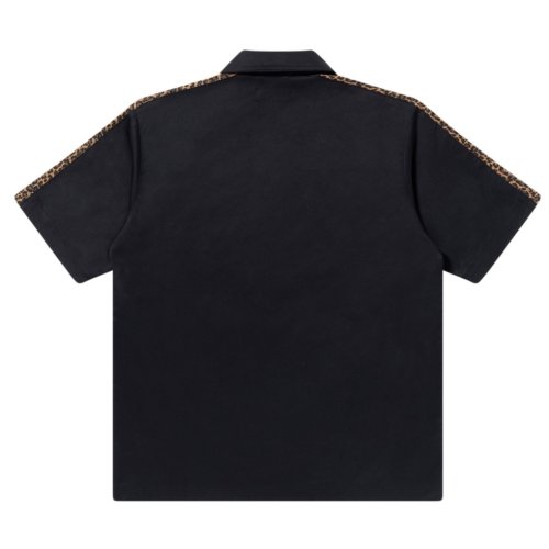 他の写真2: BlackEyePatch/LEOPARD BORDERED S/S WORK SHIRT（BLACK）