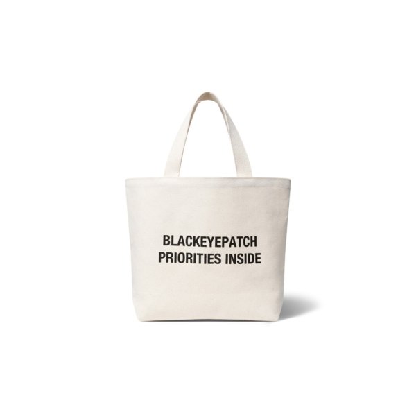 画像2: BlackEyePatch/PRIORITY LABEL MEDIUM TOTE（NATURAL）