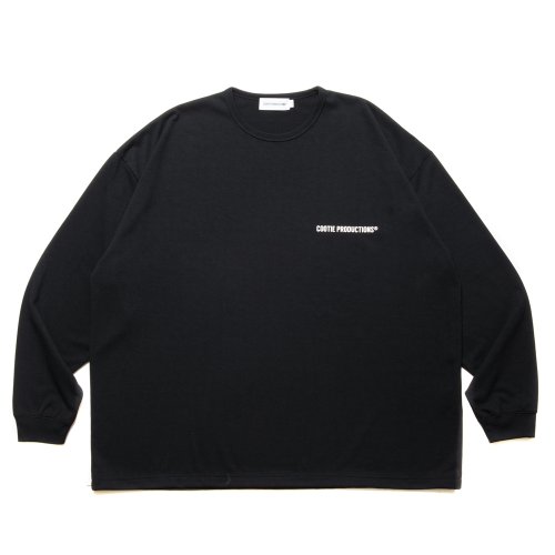 他の写真1: COOTIE PRODUCTIONS/Dry Tech Jersey Oversized L/S Tee（Black）［ドライテックオーバーサイズ長袖T-24秋冬］