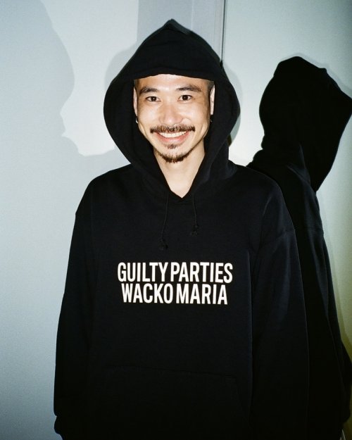 他の写真2: WACKO MARIA/MIDDLE WEIGHT PULL OVER HOODED SWEAT SHIRT（BLACK）［プルオーバーパーカー-24秋冬］