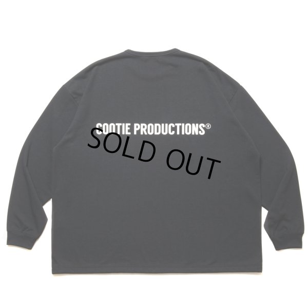 画像1: COOTIE PRODUCTIONS/Dry Tech Jersey Oversized L/S Tee（Black）［ドライテックオーバーサイズ長袖T-24秋冬］