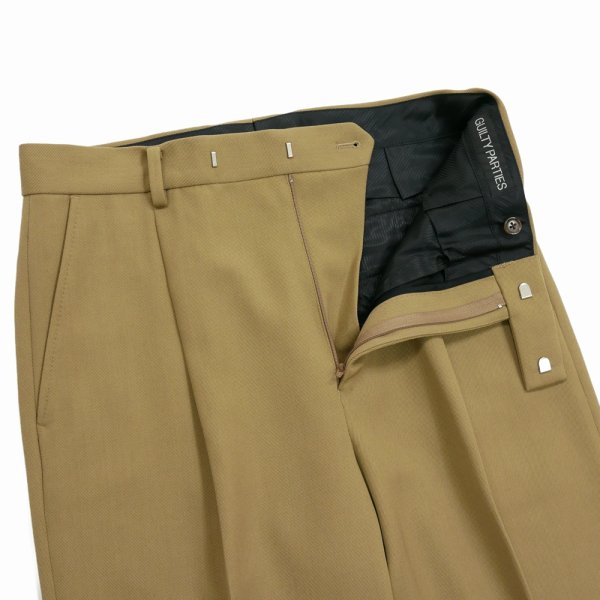 画像3: WACKO MARIA/PLEATED TROUSERS（BEIGE）［ワンタックスラックス(TYPE-2)-24秋冬］