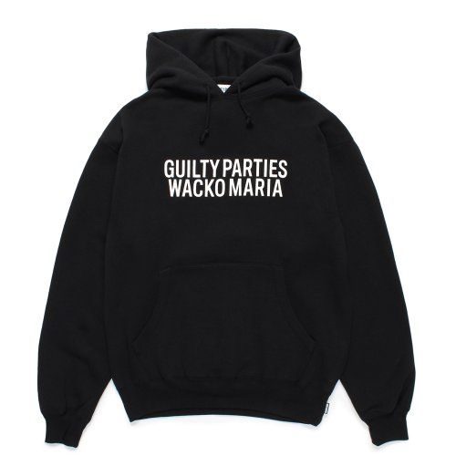 他の写真1: WACKO MARIA/MIDDLE WEIGHT PULL OVER HOODED SWEAT SHIRT（BLACK）［プルオーバーパーカー-24秋冬］