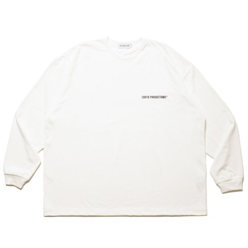 他の写真1: COOTIE PRODUCTIONS/Dry Tech Jersey Oversized L/S Tee（White）［ドライテックオーバーサイズ長袖T-24秋冬］