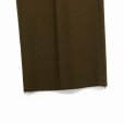 画像4: WACKO MARIA/PLEATED TROUSERS（BROWN）［ワンタックスラックス(TYPE-2)-24秋冬］ (4)