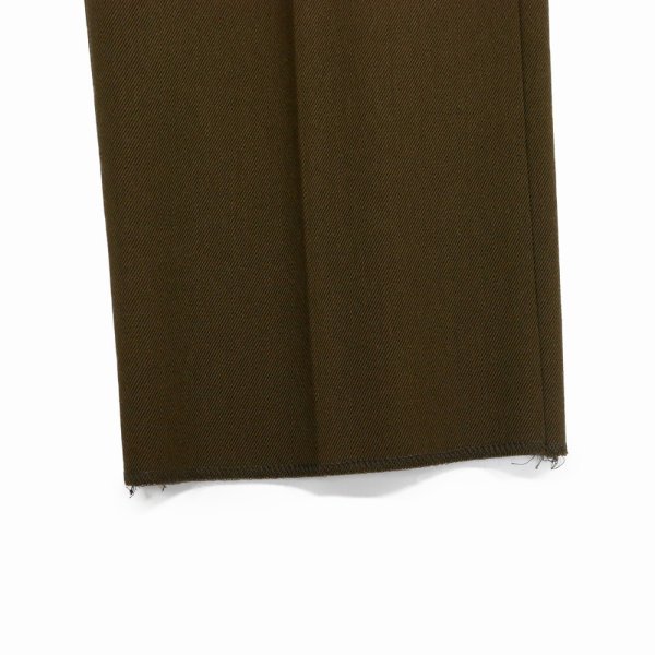 画像4: WACKO MARIA/PLEATED TROUSERS（BROWN）［ワンタックスラックス(TYPE-2)-24秋冬］