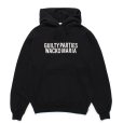 画像1: WACKO MARIA/MIDDLE WEIGHT PULL OVER HOODED SWEAT SHIRT（BLACK）［プルオーバーパーカー-24秋冬］ (1)