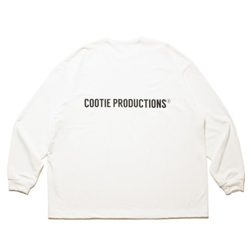 他の写真2: COOTIE PRODUCTIONS/Dry Tech Jersey Oversized L/S Tee（White）［ドライテックオーバーサイズ長袖T-24秋冬］