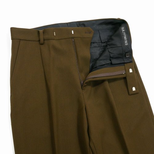 他の写真3: WACKO MARIA/PLEATED TROUSERS（BROWN）［ワンタックスラックス(TYPE-2)-24秋冬］