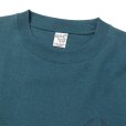 画像3: CALEE/VINTAGE TYPE WING LOGO L/S TEE ＜NATURALLY PAINT DESIGN＞（CHARCOAL GREEN）［プリント長袖T-24秋冬］