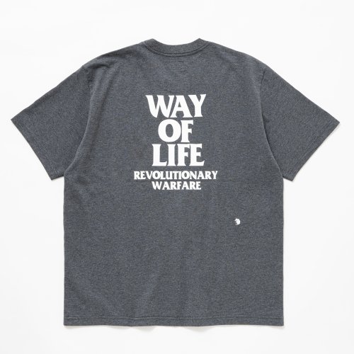 他の写真2: RATS/BOX LOGO WAY OF LIFE TEE（CHARCOAL）［プリントT-24秋冬］