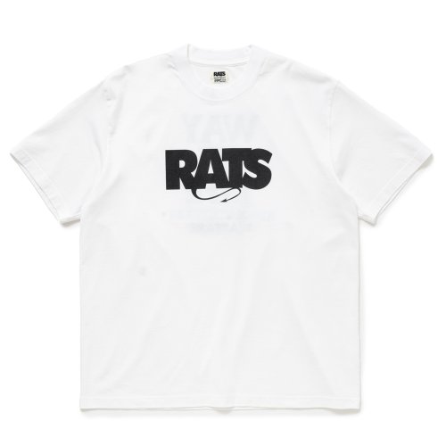 他の写真1: RATS/BOX LOGO WAY OF LIFE TEE（WHITE）［プリントT-24秋冬］