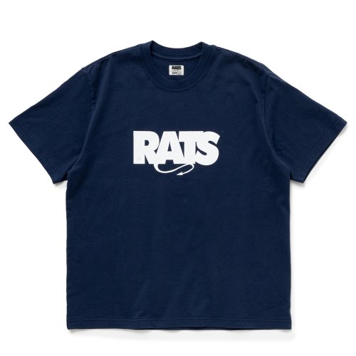 他の写真1: RATS/BOX LOGO WAY OF LIFE TEE（NAVY）［プリントT-24秋冬］