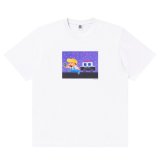 BlackEyePatch/ON THE RUN TEE（WHITE）