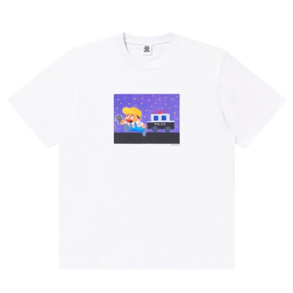 画像1: BlackEyePatch/ON THE RUN TEE（WHITE）