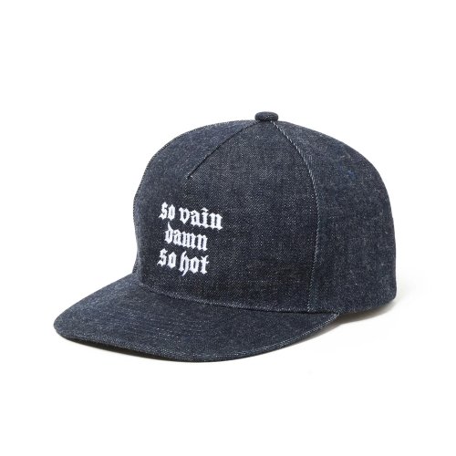 他の写真1: CALEE/"S.V.D.S.H" DENIM CAP（INDIGO BLUE）［デニムキャップ-24秋冬］