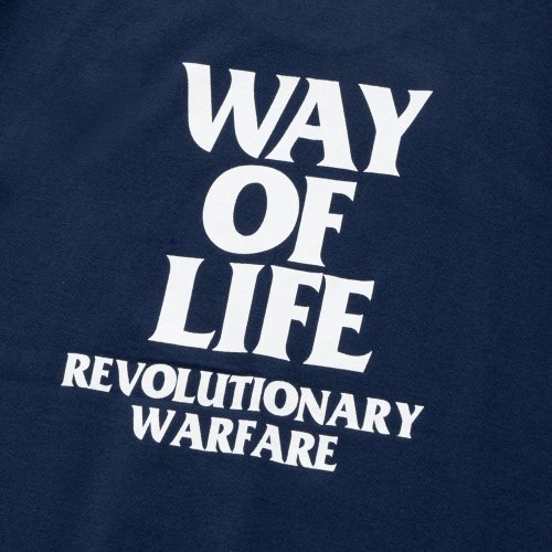 他の写真3: RATS/BOX LOGO WAY OF LIFE TEE（NAVY）［プリントT-24秋冬］