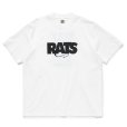 画像1: RATS/BOX LOGO WAY OF LIFE TEE（WHITE）［プリントT-24秋冬］ (1)