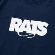 画像4: RATS/BOX LOGO WAY OF LIFE TEE（NAVY）［プリントT-24秋冬］