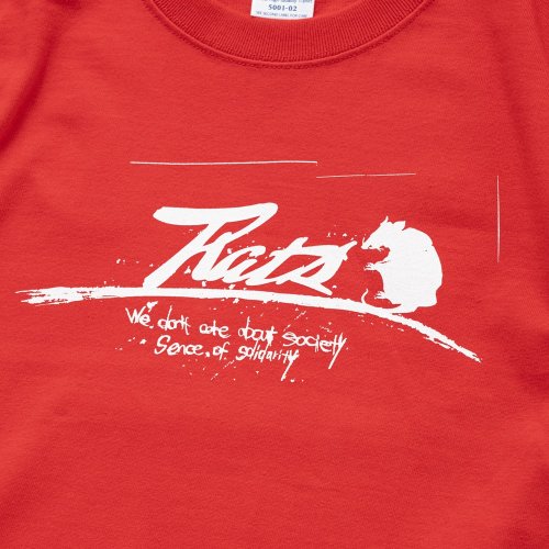 他の写真2: RATS/SCRIPT LOGO WAY OF LIFE TEE（RED）［プリントT-24秋冬］