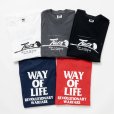 画像2: RATS/SCRIPT LOGO WAY OF LIFE TEE（BLACK）［プリントT-24秋冬］ (2)