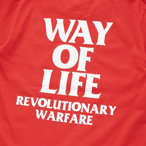 他の写真3: RATS/SCRIPT LOGO WAY OF LIFE TEE（RED）［プリントT-24秋冬］